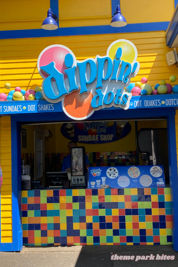 dippin dots lake compounce menu and prices