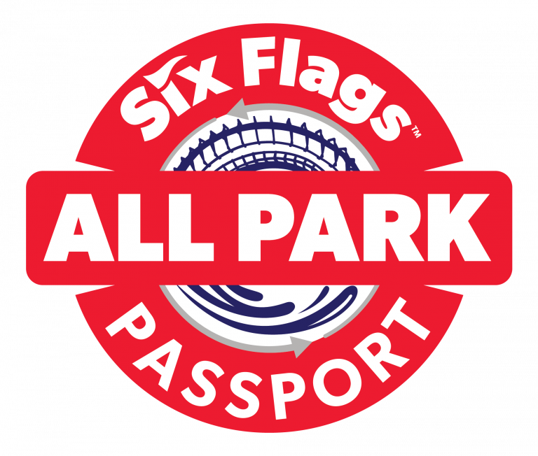 six flags all passport logo