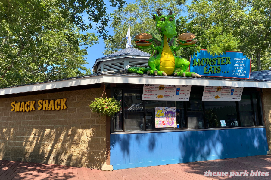 snack shack splish splash food menu and prices