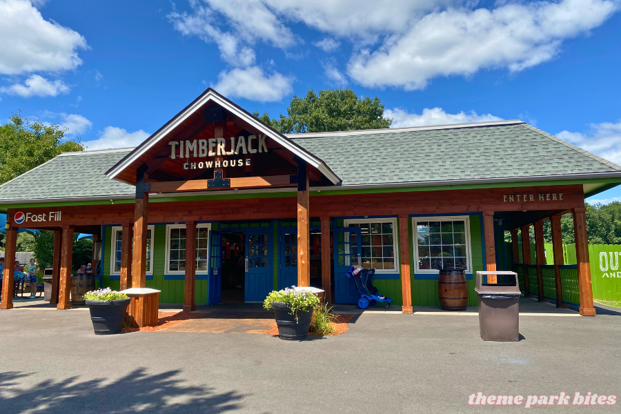 timberjack chowhouse lake compounce menu and prices