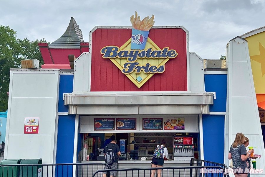 baystate fries six flags new england food prices
