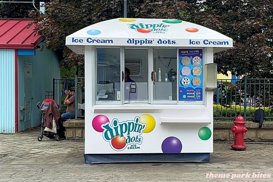 dippin dots six flags new england locations