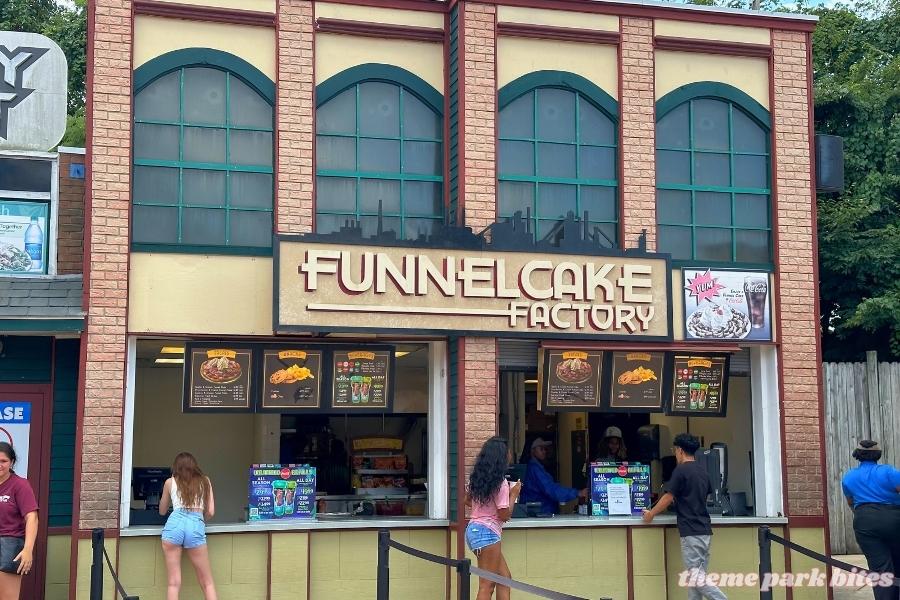 funnel cake factory six flags america
