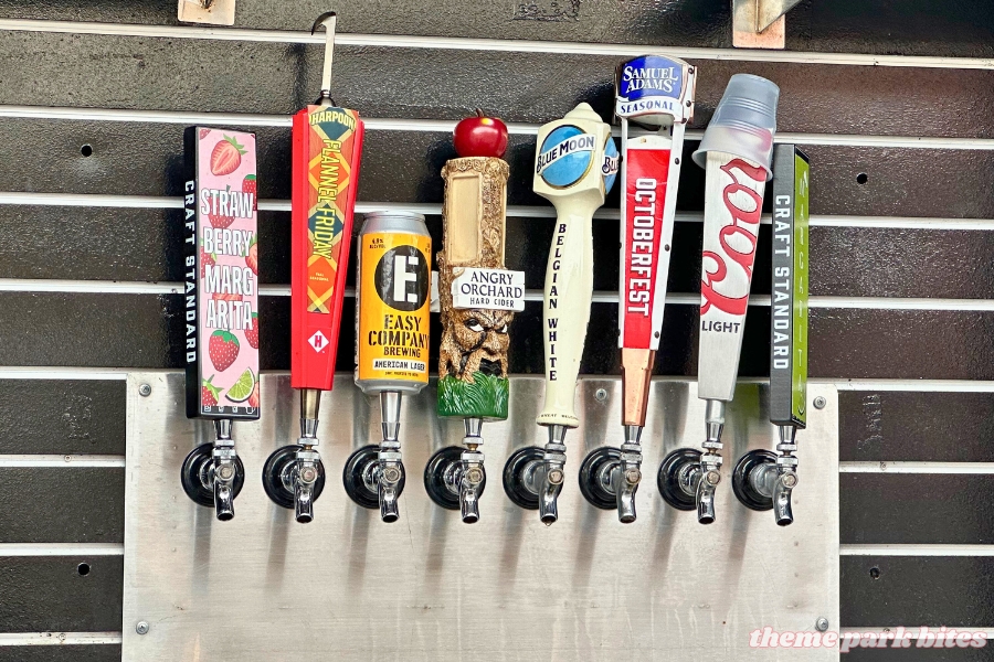 craft brew bar six flags new england offerings