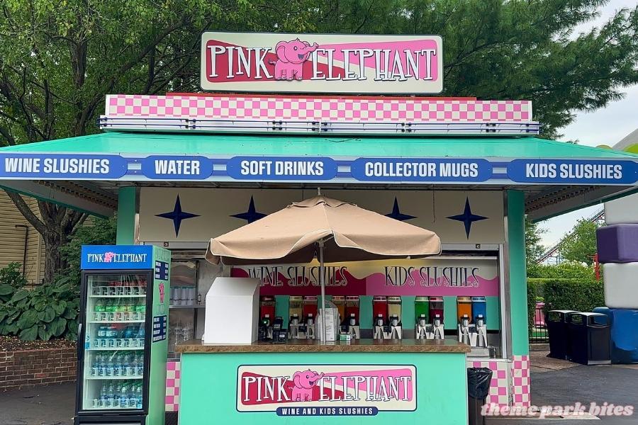 pink elephant six flags new england food prices