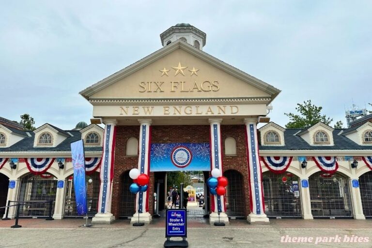 Six Flags New England Restaurant Menus