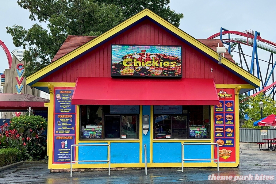 chickies six flags great adventure menu with prices