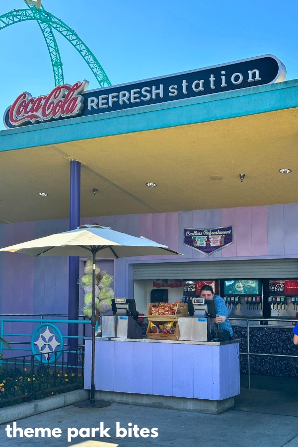 coca-cola refresh station knott's berry farm boardwalk