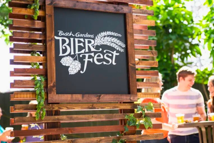 busch gardens bier fest theme park festivals around the USA