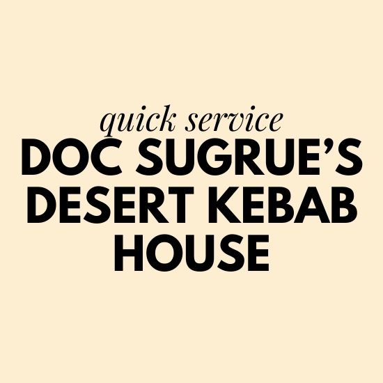 doc sugrue's desert kebab house universal studios orlando menu with prices