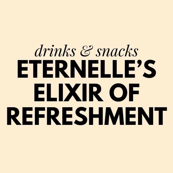 eternelle's elixir of refreshment universal studios florida universal orlando menu and prices