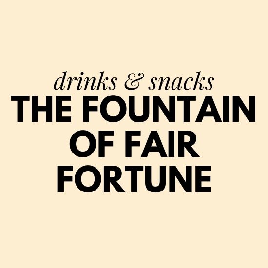 the fountain of fair fortune universal studios florida universal orlando menu and prices