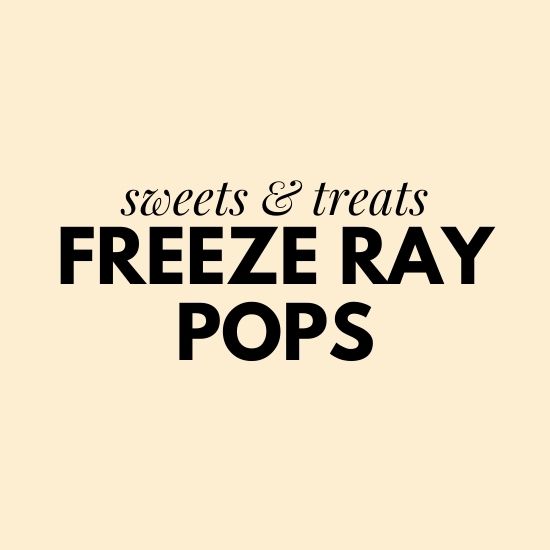 freeze ray pops universal studios florida universal orlando menu and prices