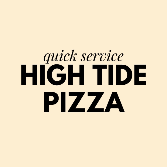 high tide pizza the lost island menu and prices