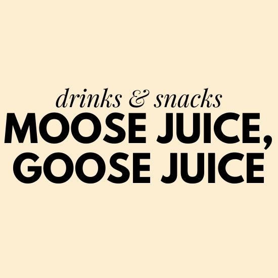 moose juice goose juice universal studios orlando menu with prices