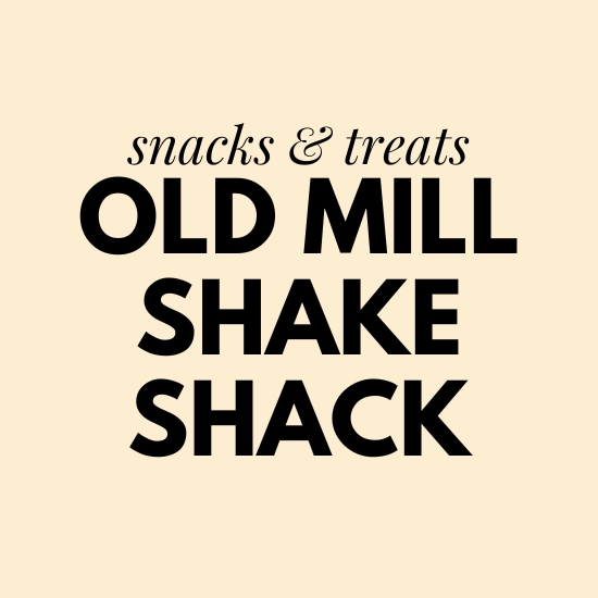 old mill shake shack knoebels menu and prices
