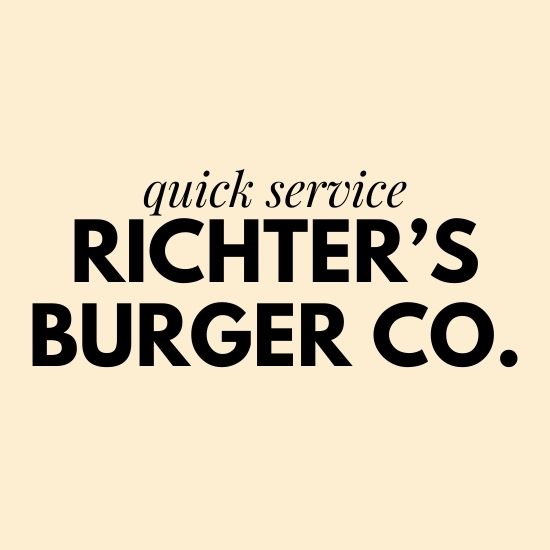 richter's burger co universal studios florida universal orlando menu and prices