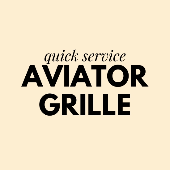 aviator grille six flags america menu and prices