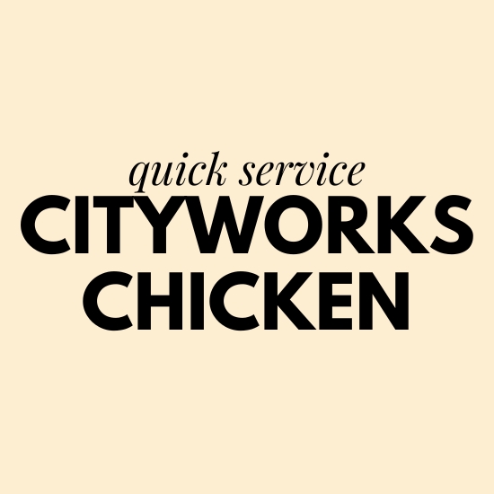 cityworks chicken six flags america menu and prices