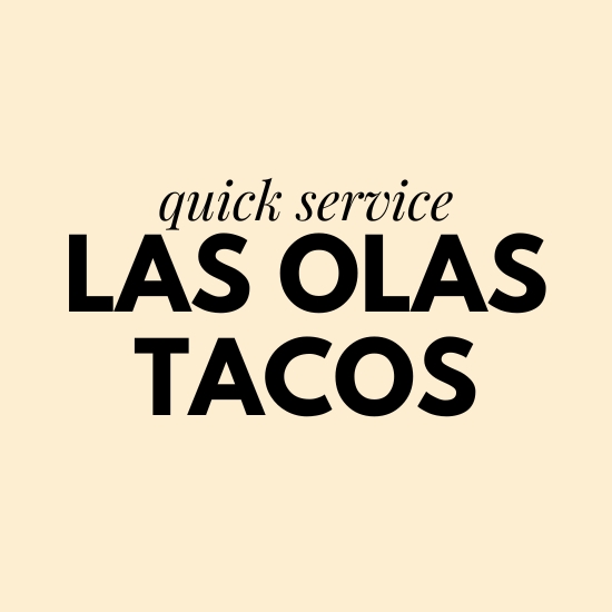 las olas tacos splish splash menu and prices