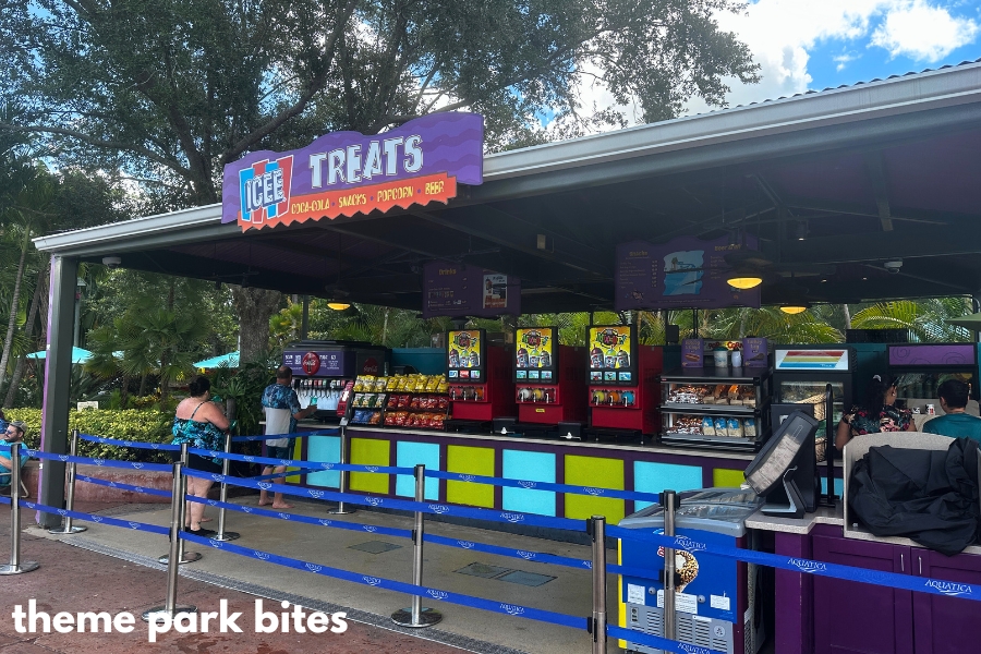 icee treats aquatica orlando food prices