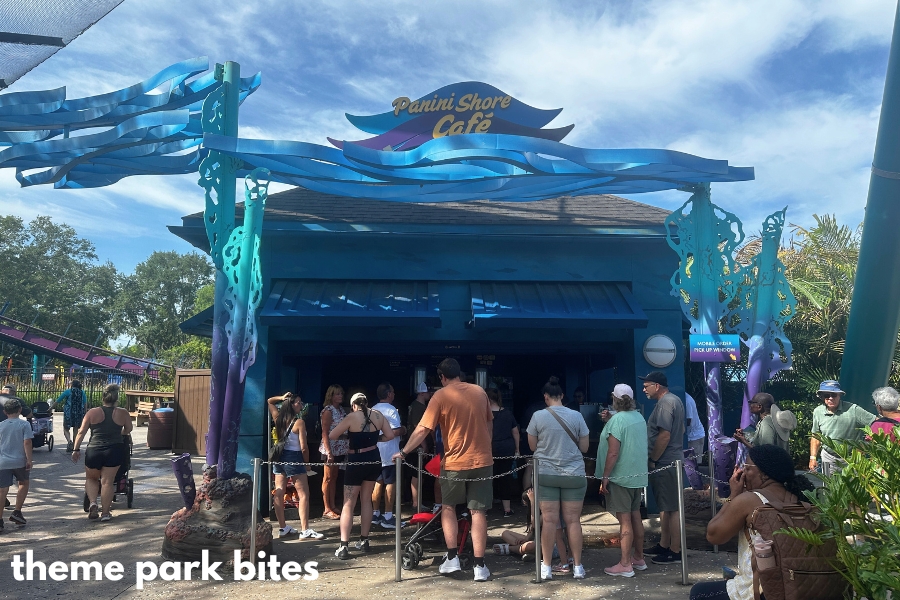 panini shore cafe seaworld orlando menu and prices