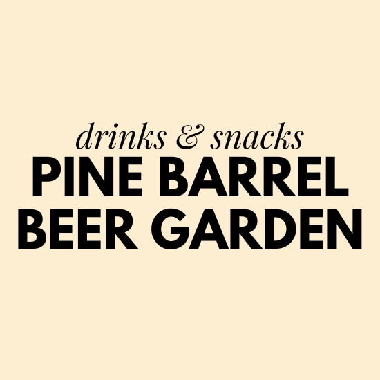 pine barrel beer garden six flags great adventure menu with prices