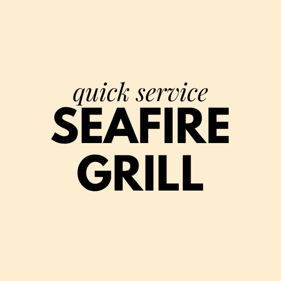 seafire grill seaworld dining menu prices