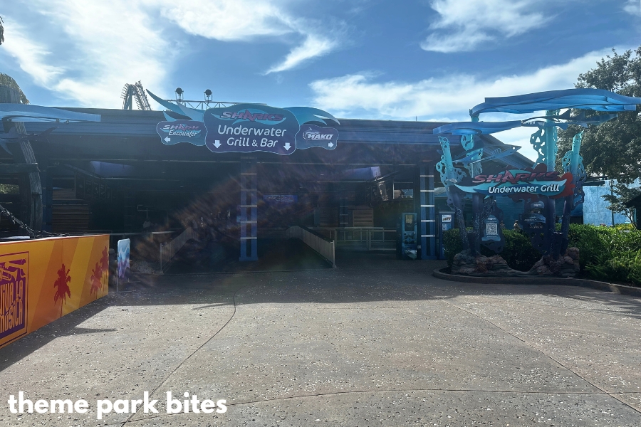 sharks underwater grill and bar seaworld orlando