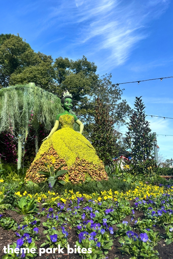 princess tiana flower and garden festival 2024