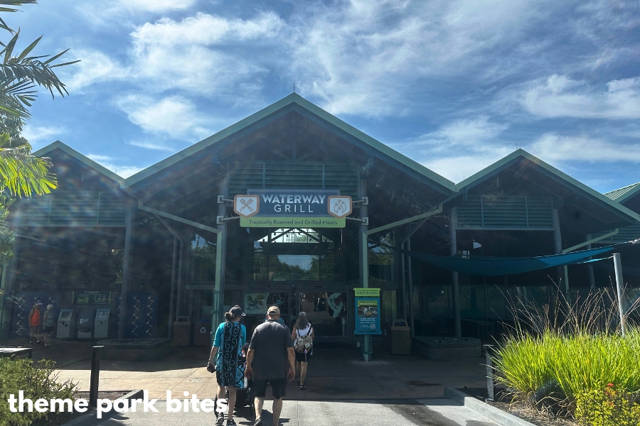 waterway grill and bar seaworld orlando menu and prices