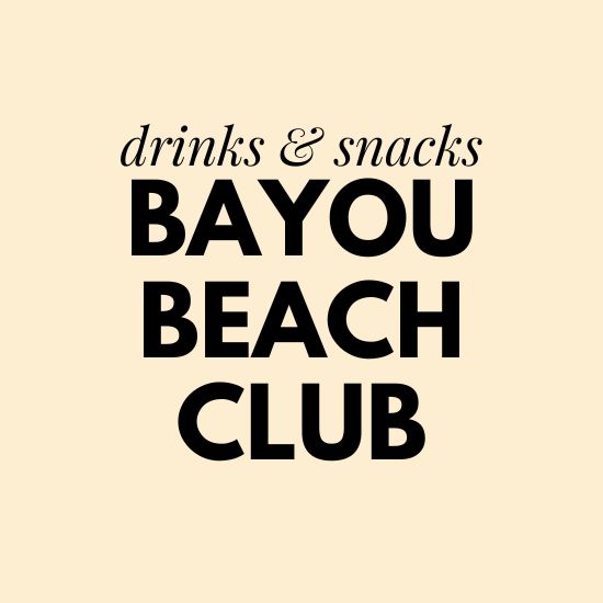 bayou beach club adventure island food prices