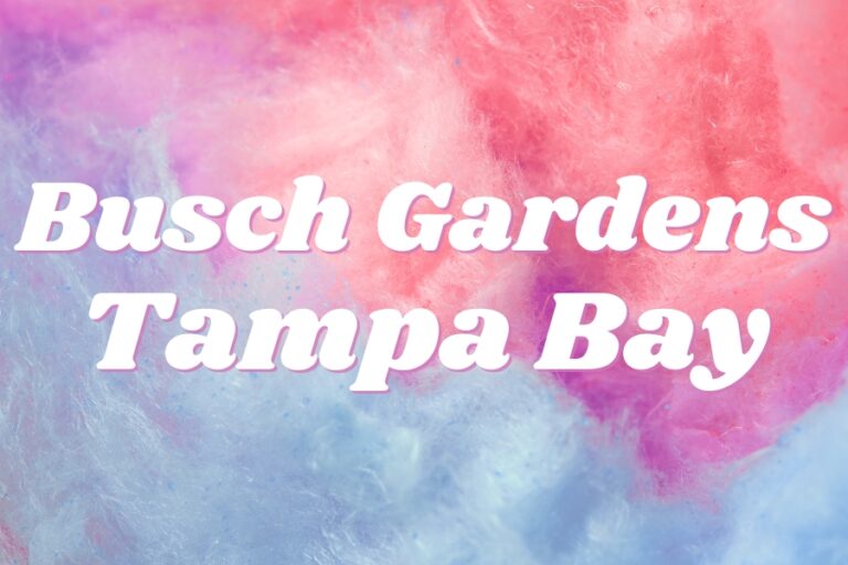 Busch Gardens Tampa Bay Restaurant Menus