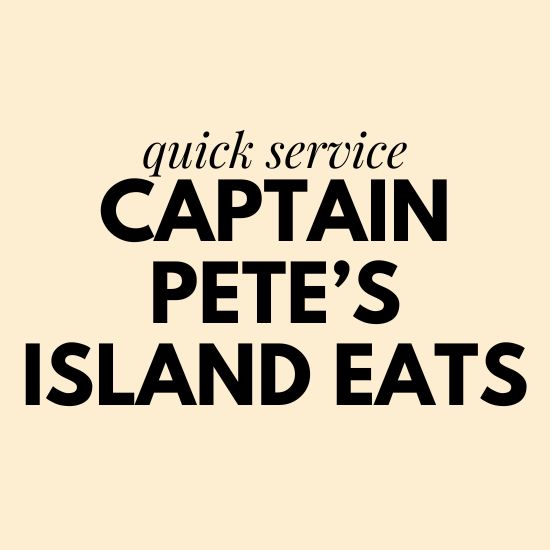 captain pete's island eats adventure island food prices