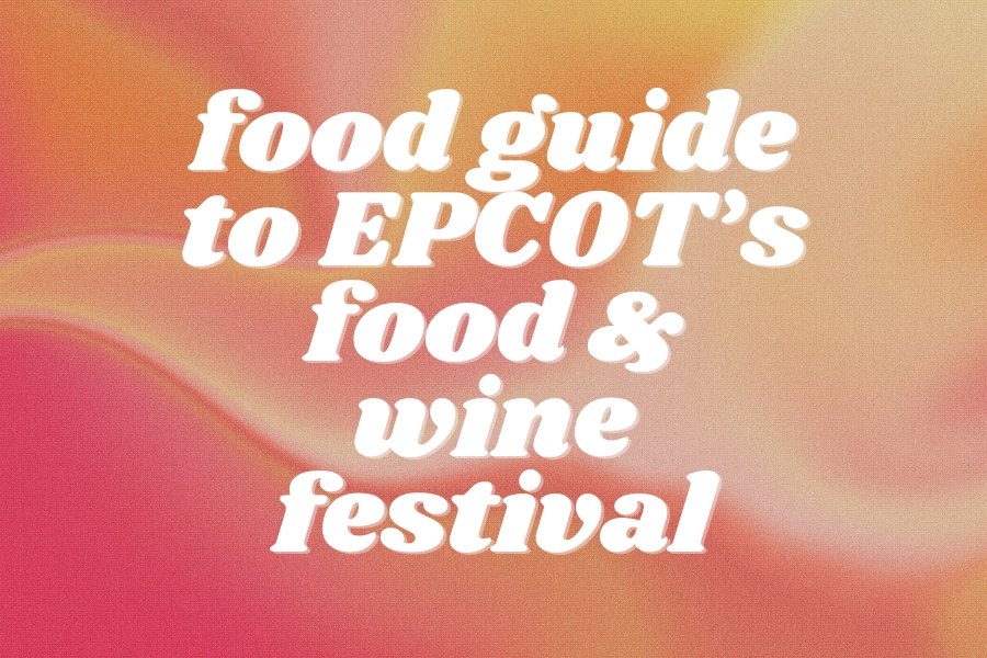 food guide to epcot food and wine festival 2024