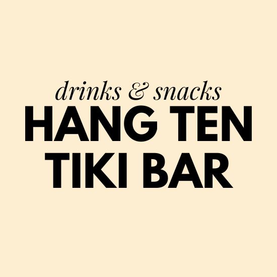 hang ten tiki bar adventure island food prices