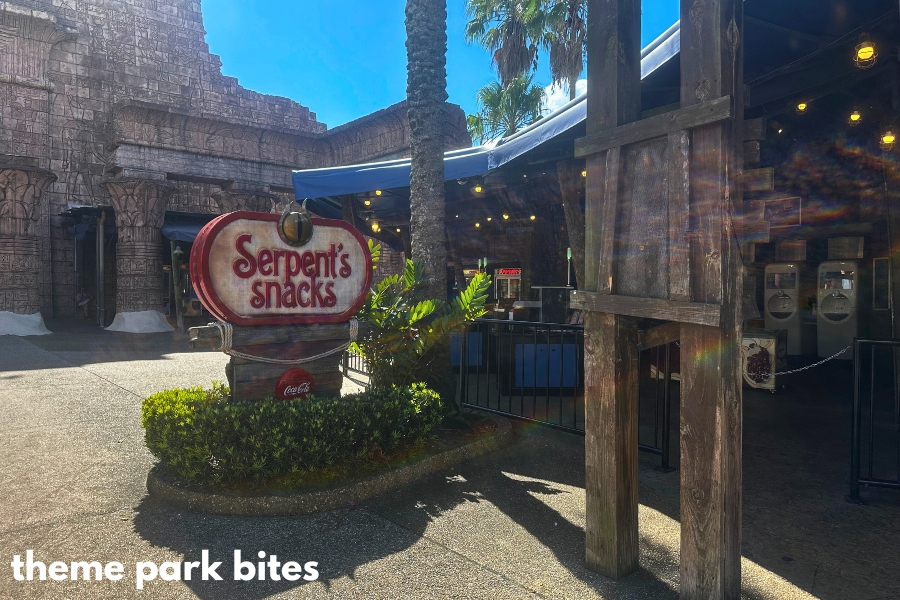 serpent's snacks busch gardens dining prices