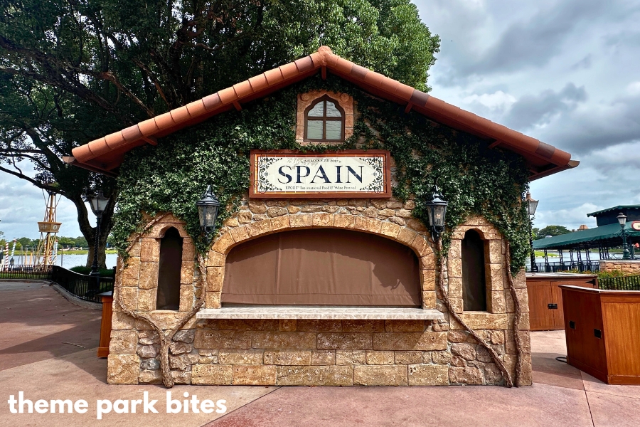 spain 2024 epcot food and wine festival menu prices