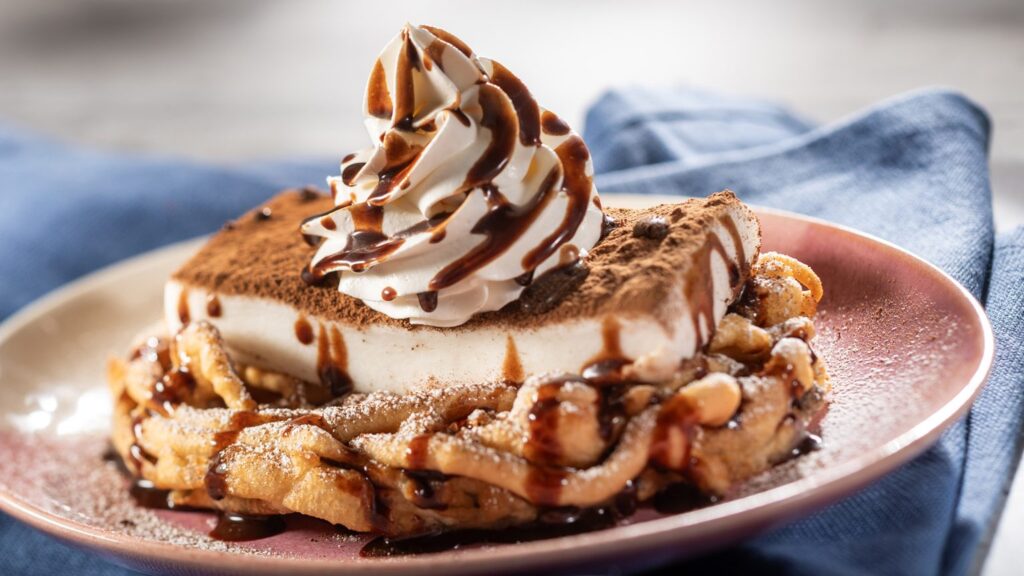 tiramisu funnel cake prices epcot food and wine festival menu 2024