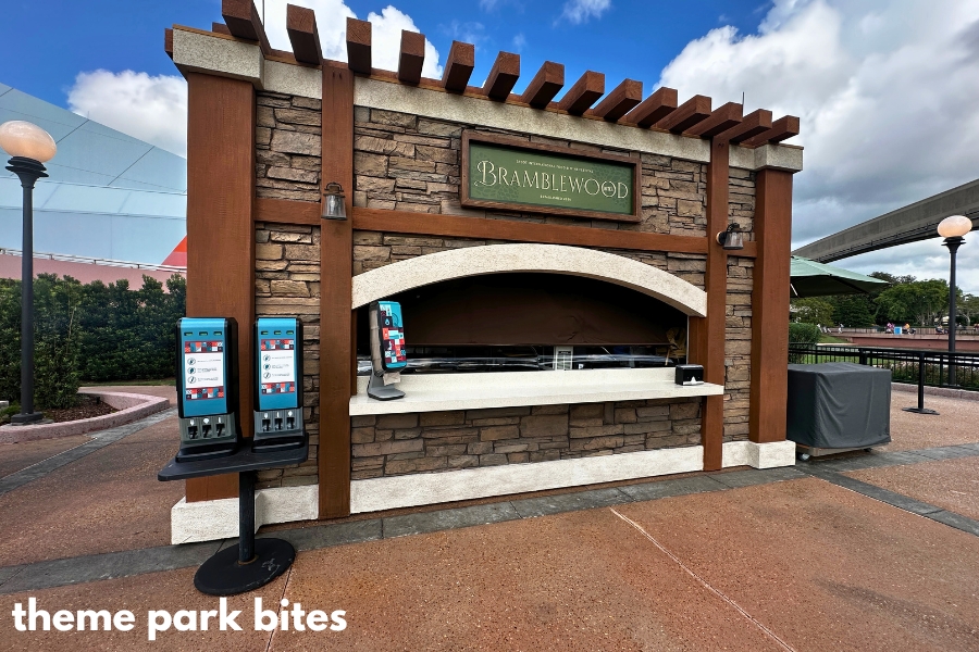 bramblewood bites 2024 epcot food and wine festival menu prices