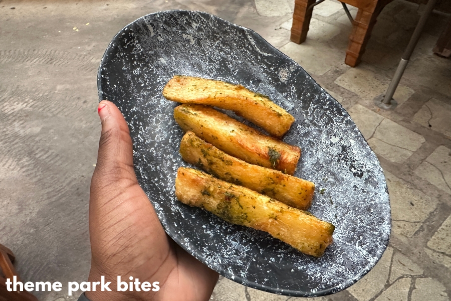 crispy herbed yuca galaxy's edge food review