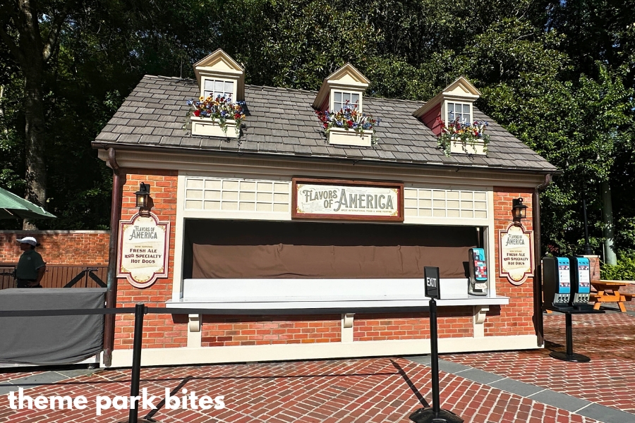 flavors of america 2024 epcot food and wine festival menu prices