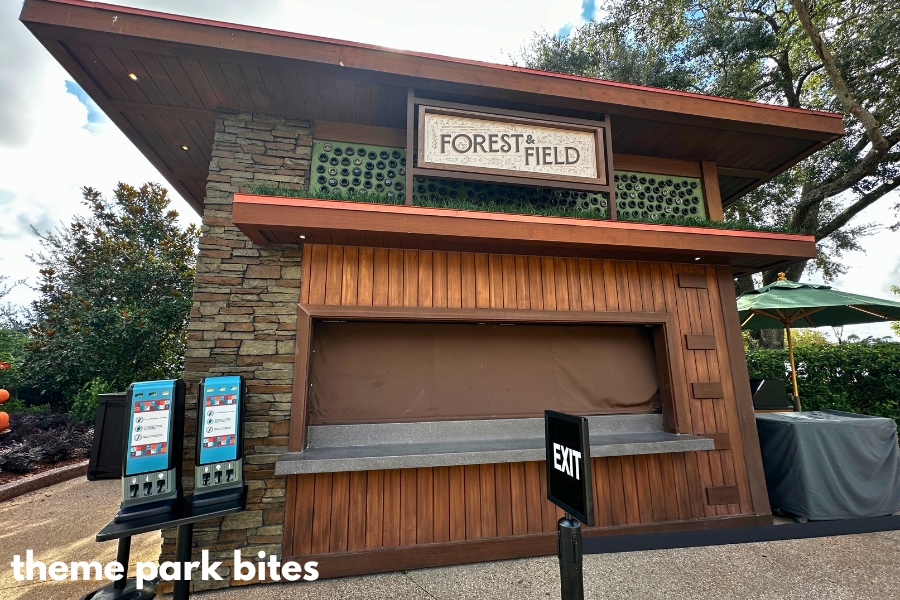 forest and field 2024 epcot food and wine festival menu prices