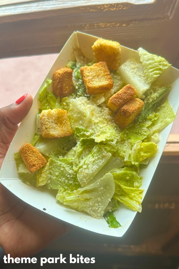 side caesar salad pinocchio village haus magic kingdom