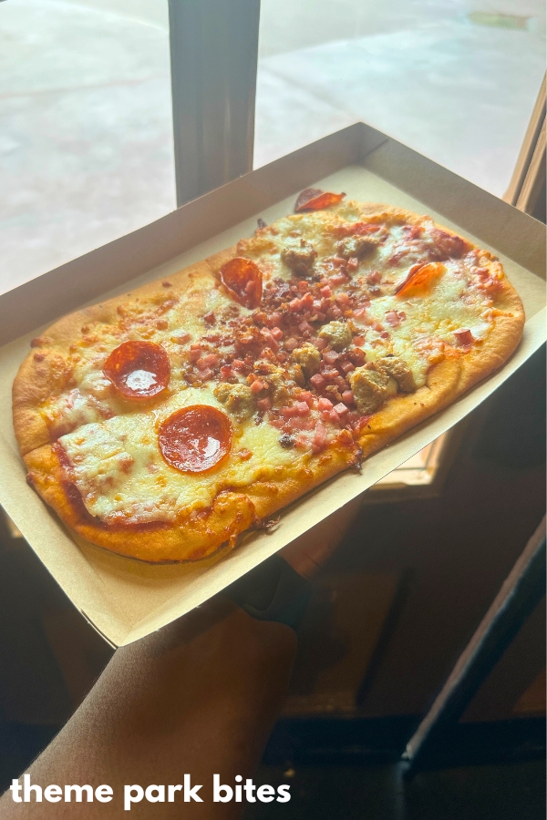 all-meat flatbread pinocchio village haus magic kingdom food review