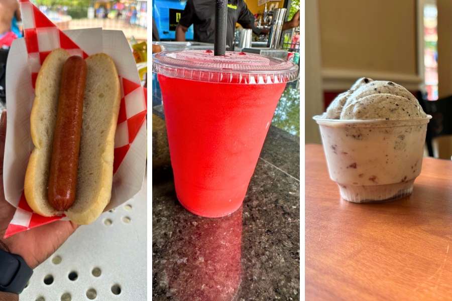 Food Review: Coffee & Cones, Hurricanes and Colonial Cupboard at Six Flags America