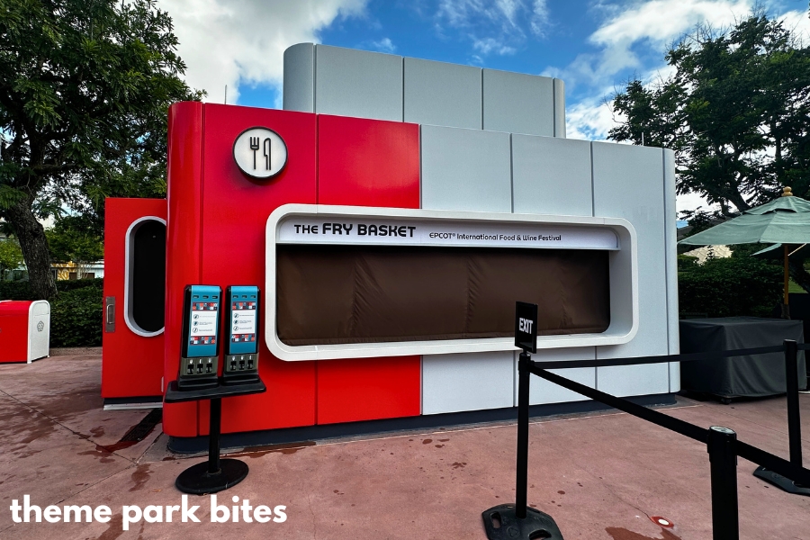 the fry basket 2024 epcot food and wine festival menu prices